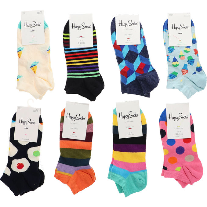Happy Socks Ankel Strømper str 36-40