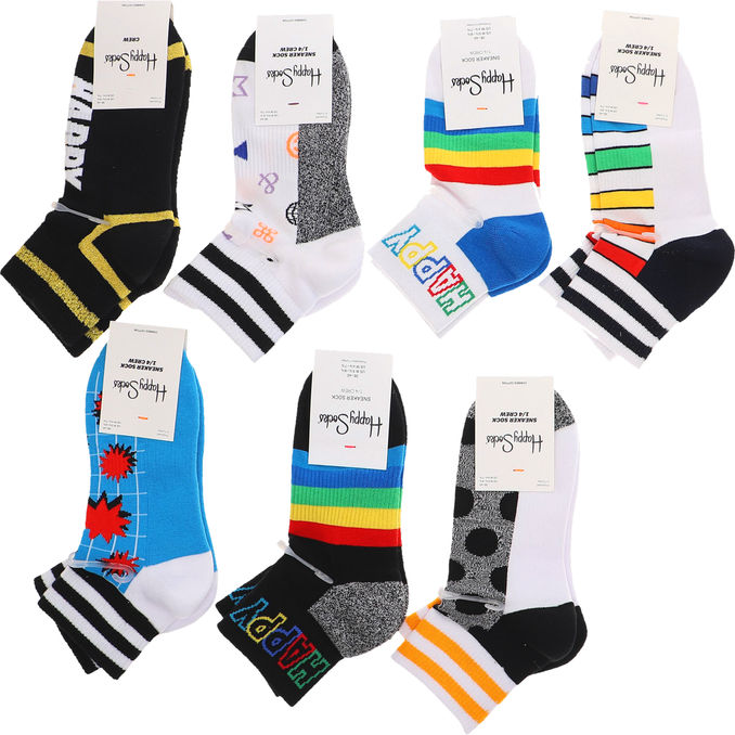 Happy Socks Sneakers Strumpa - 1-pack stl 36-40 - Överraskningsmönster