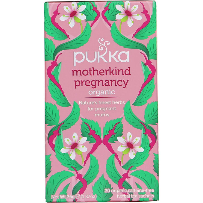 Pukka Yrttitee Motherkind Pregnancy Luomu