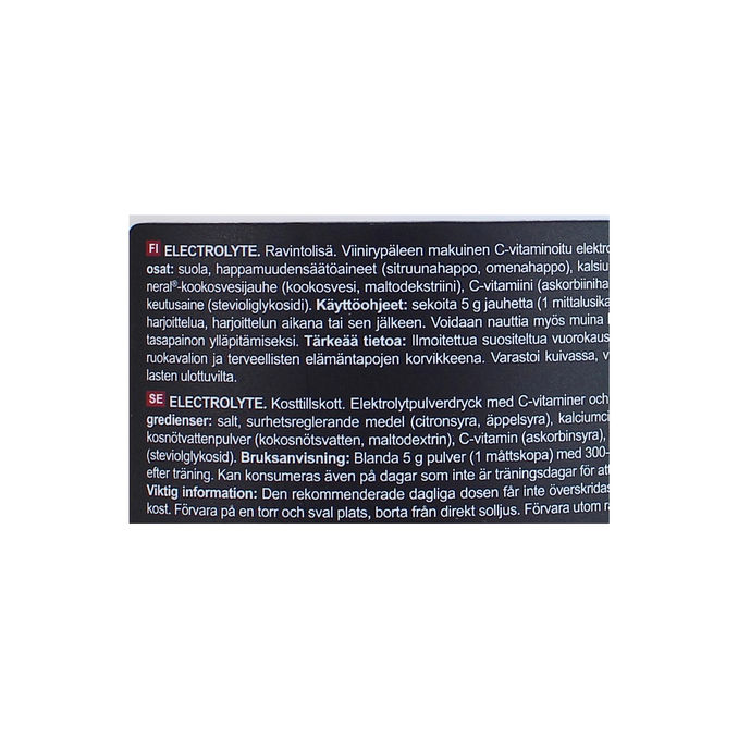 Puls Nutrition Elektrolyter Röd Grape