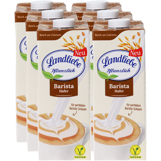 Landliebe Barista Haferdrink, 6er Pack