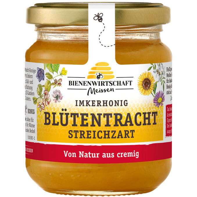 Bienenwirtschaft Meissen Imkerhonig Blütentracht streichzart