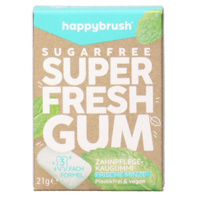 happybrush Kaugummi Minze