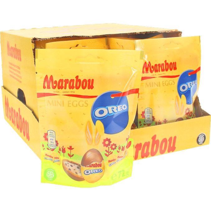 Marabou Oreo Choklad Mini-Egg 18-Pack