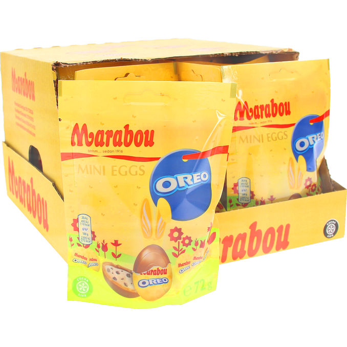 18-pak Marabou Oreo mini-egg