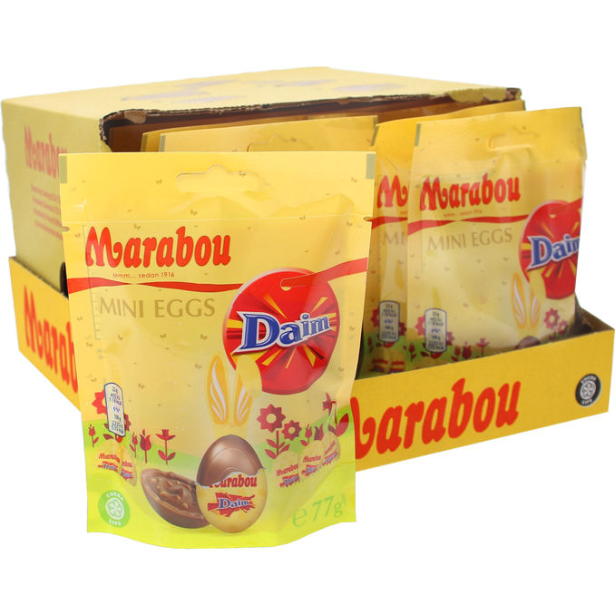 18-pak Marabou Daim Mini-æg