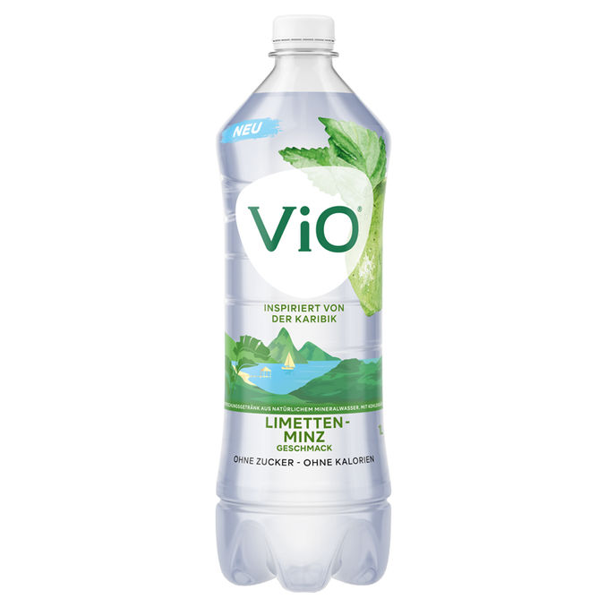 Vio Minz-Limetten-Wasser (EINWEG) zzgl. Pfand