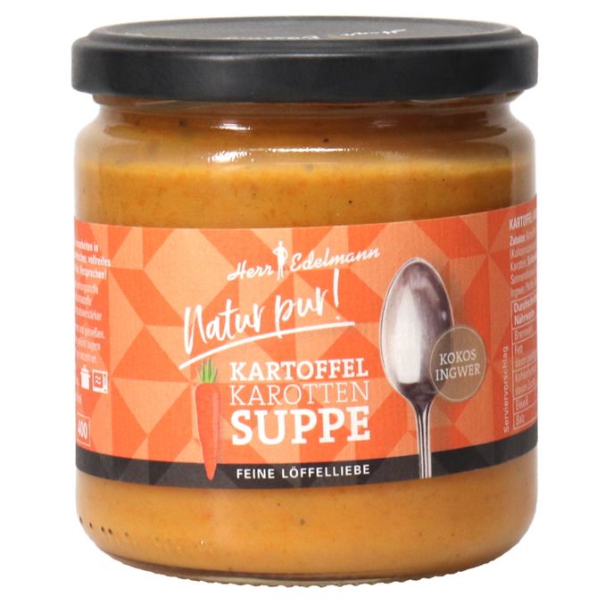 Herr Edelmann Karotten & Kartoffel Suppe
