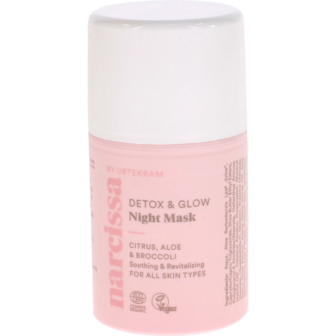 Urtekram Detox & Glow Yövoide Naamio