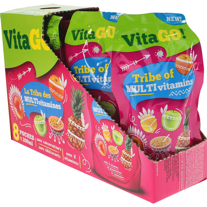 VitaGo Dryck Multivitamin 8-pack