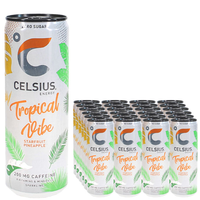 Celsius Energiajuoma Tropical Vibe 24-pack