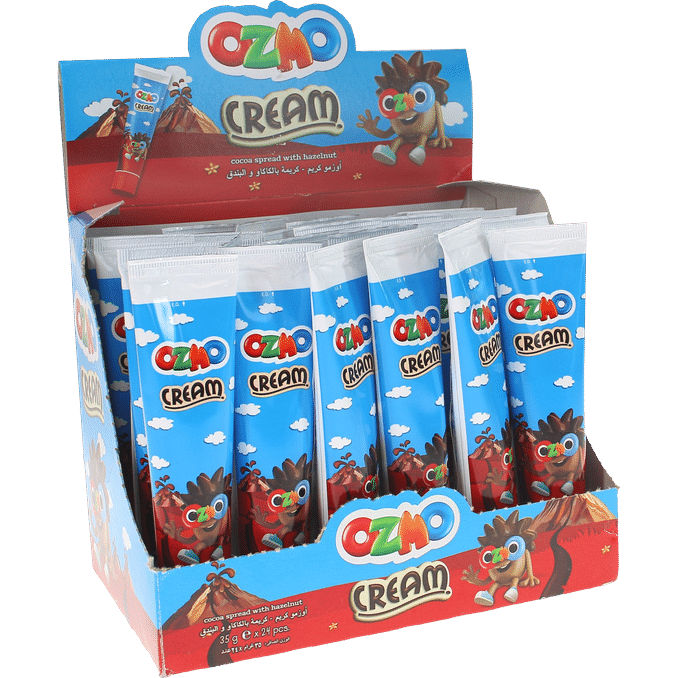 Ozmo Chokladkräm Hasselnöt 24-pack