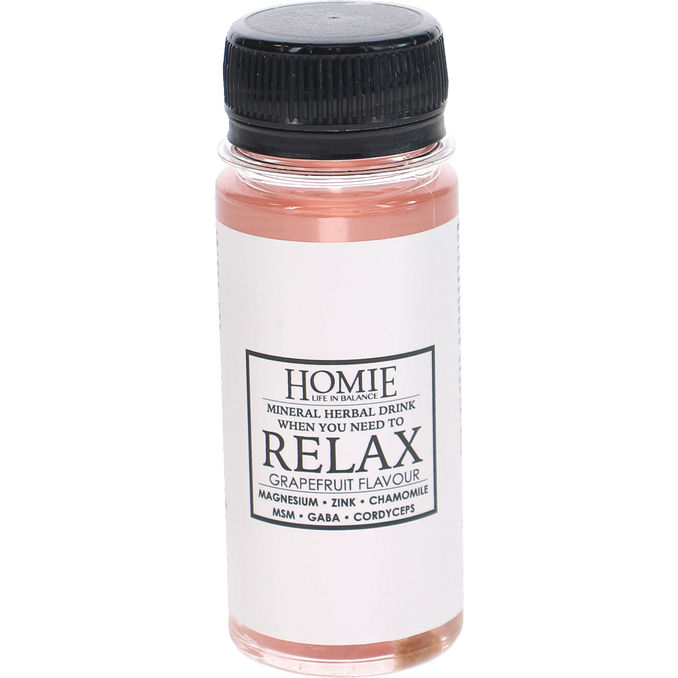 Homie 2 x Vitamindryck Relax Grapefrukt