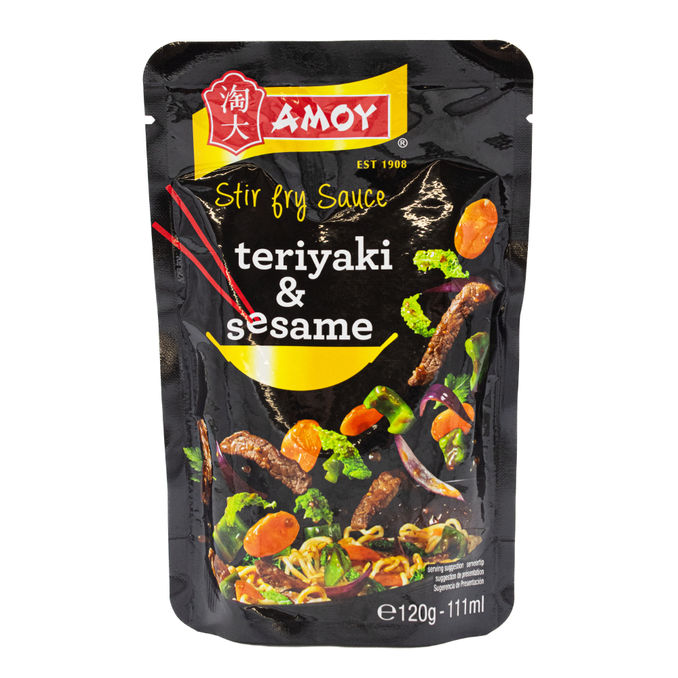 Amoy Teriyaki & Sesame Stir Fry Sauce 120g, 120g from Amoy Motatos