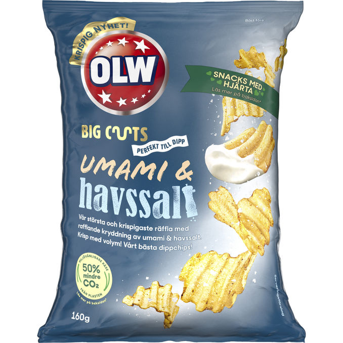 OLW 2 x Chips Umami & Havssalt