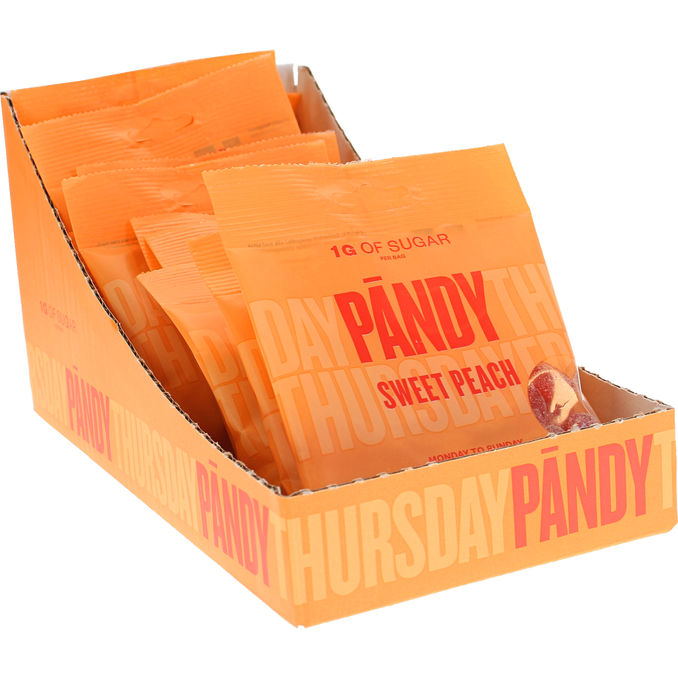 Pändy Godis Sweet Peach 14-pack