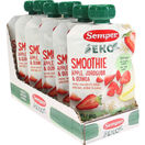 Semper Smoothie Æble Jordbær Quinoa 6-pak