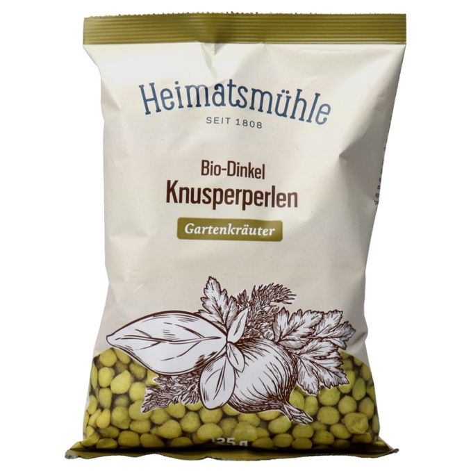 Heimatsmühle BIO Knusperperlen Gartenkräuter