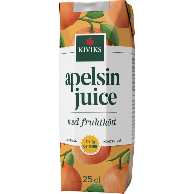 Kiviks Musteri Appelsinjuice Frugtkød