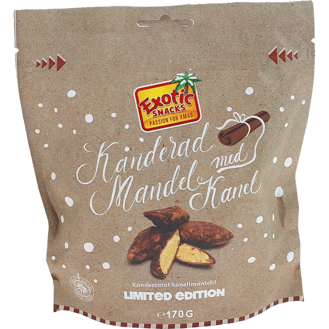 Exotic Snacks Kanderad Mandel Kanel