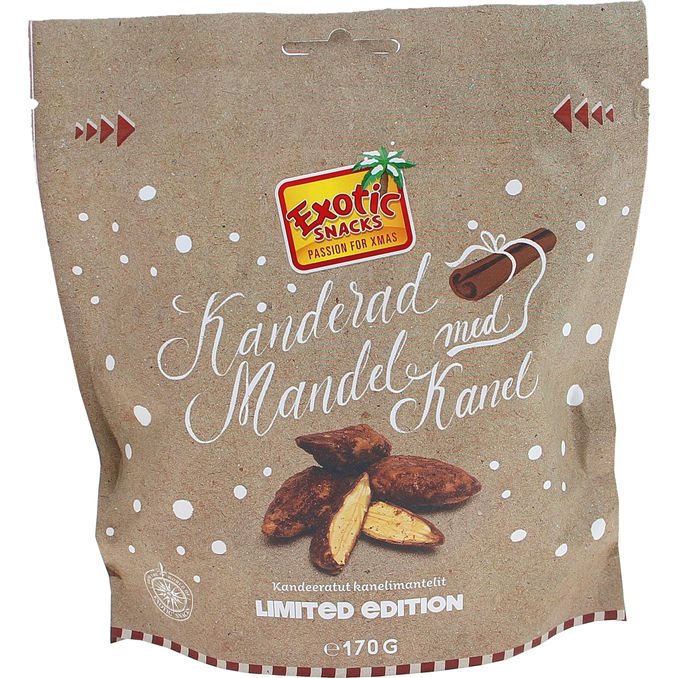 Exotic Snacks Kanderad Mandel Kanel