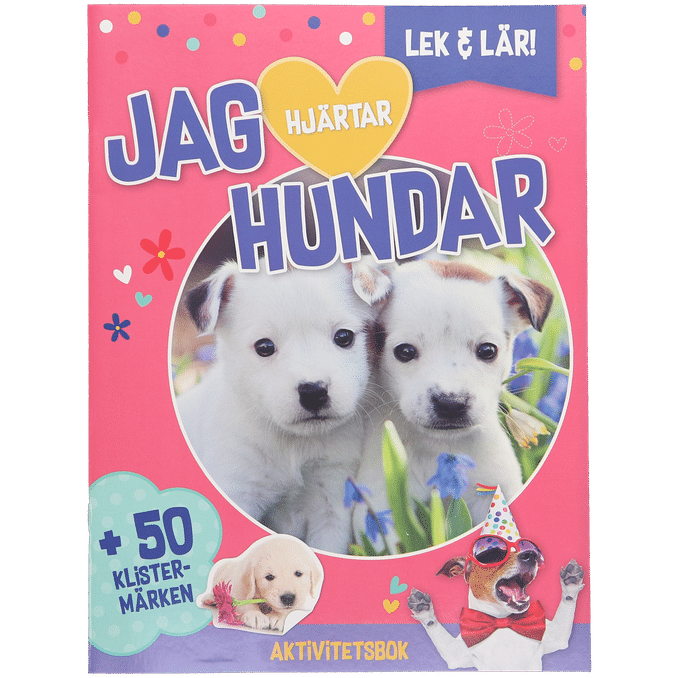 Tukan Förlag Bok: Jag Hjärtar Hundar