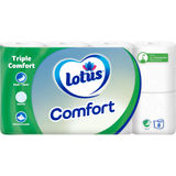 LOTUS Toiletpapir Comfort 8-pak