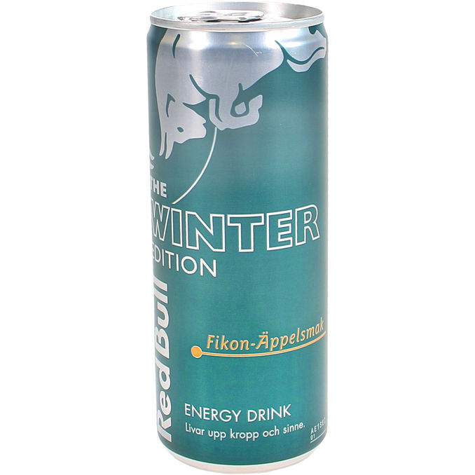Red Bull Winter Edition Fikon-Äpple
