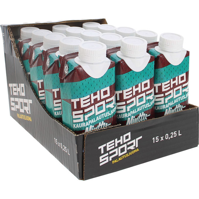Teho Sport Palautusjuoma Minttu-Suklaa 15-pack