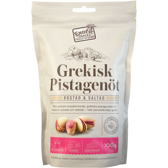 Exotic Snacks Pistagenötter Rostad & Saltad