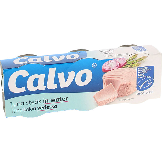 CALVO Tonfisk I Vatten 3-pack