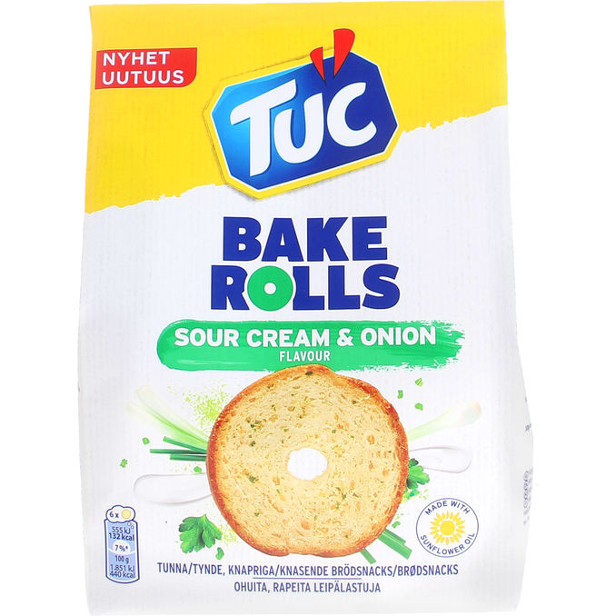 Tuc Brødchips Sour Cream & Onion