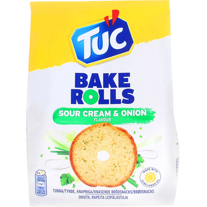 Tuc Brødchips Sour Cream & Onion