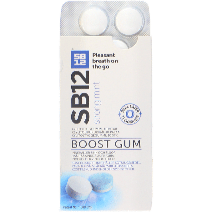 SB12 Tuggummi Boost Strong Mint