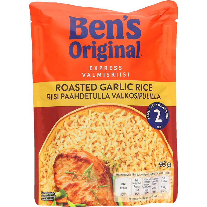 Bens Original Expressris med Ristet Hvidløg