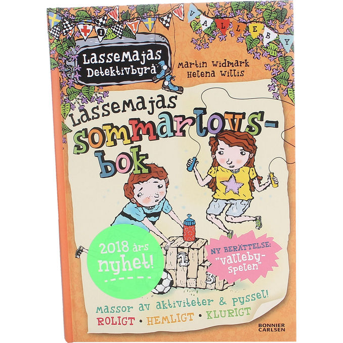 Bonnier Bok: Lasse Majas Sommarlovsbok Vallebyspelen