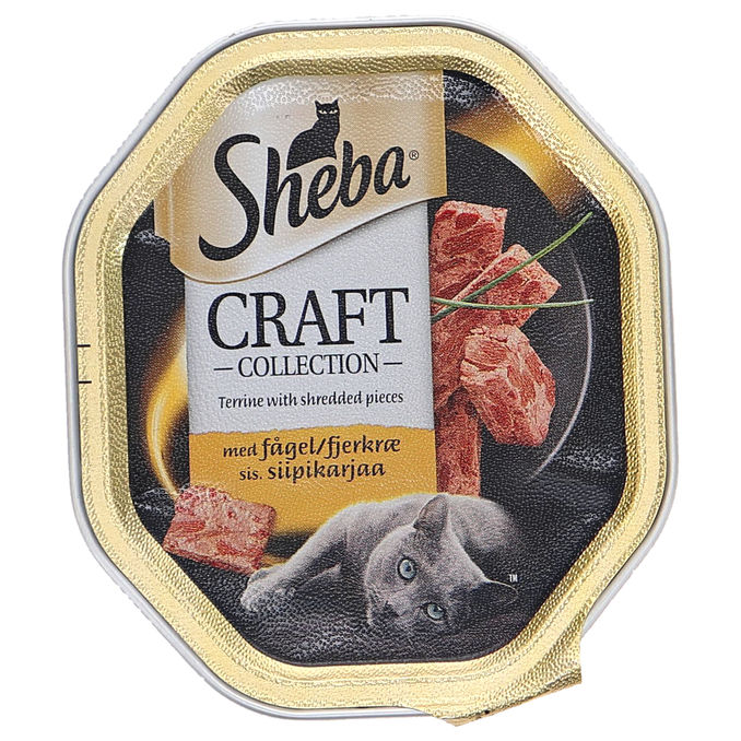 Sheba 3 x Kattmat Craft Fågel