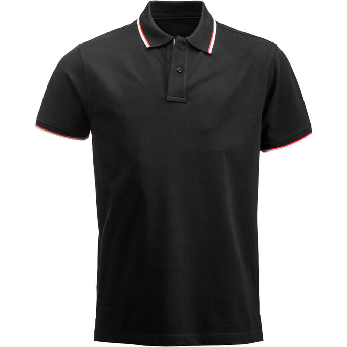 Cutter & Buck Piké Polo Herr Svart Stl Small