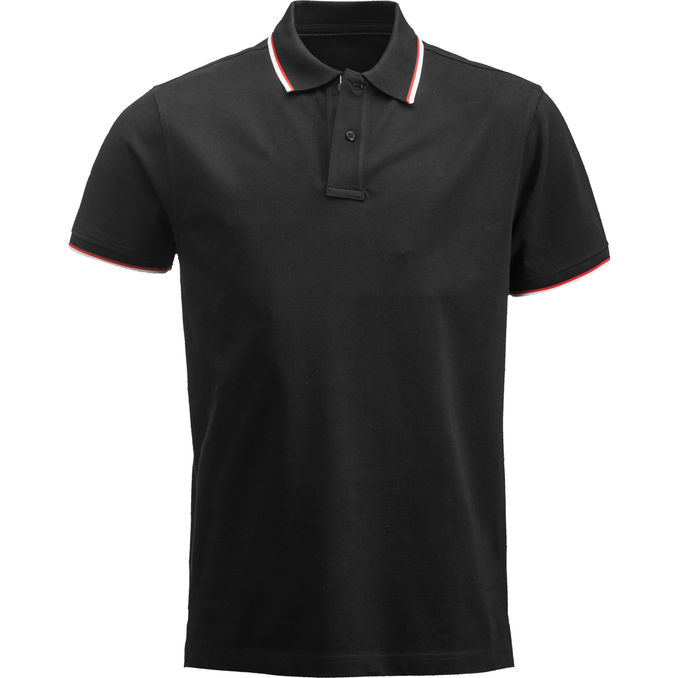 Cutter & Buck Piké Polo Herr Svart Stl Medium