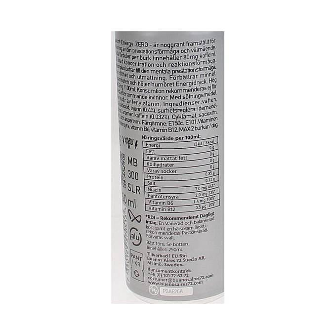 Zico Junior Energidryck Zero