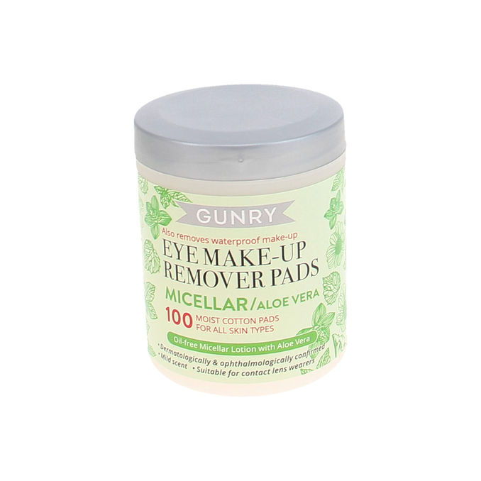 Gunry Gun Eye Makeup Remover Pads 100 stk.