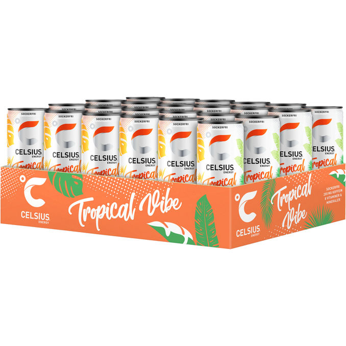 Celsius Celcius Tropical Vibe 24-pack