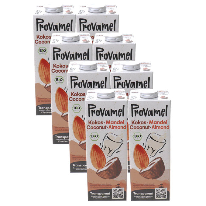 PROVAMEL BIO Kokos-Mandeldrink, 8er Pack