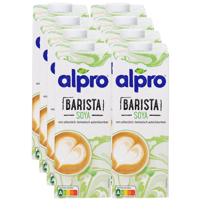 Alpro Soja Drink Barista, 8er Pack