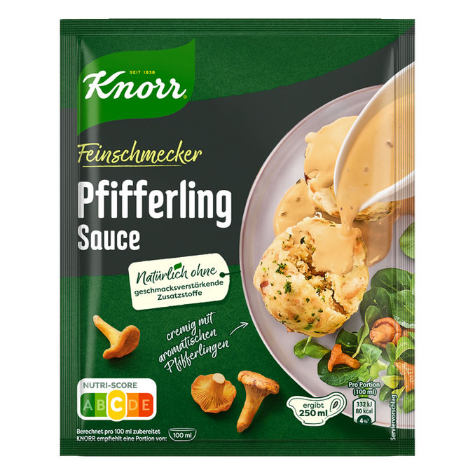 Knorr Pfifferling Sauce