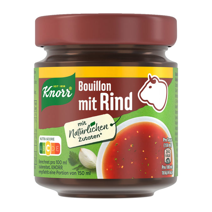 Bouillon mit Rind, 130g von Knorr Motatos
