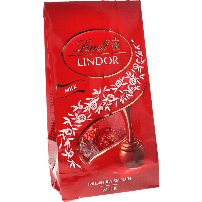 Lindt LINDOR Mælkechokolade 137g