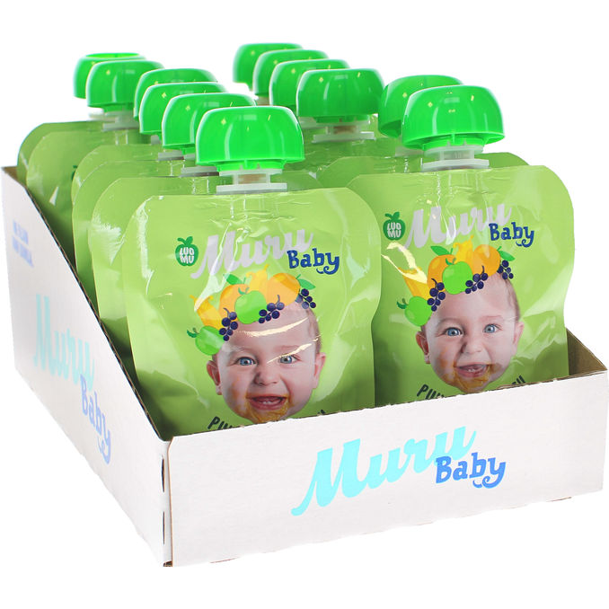 Muru Baby Puutarhatonttu Smoothie 12-pack 
