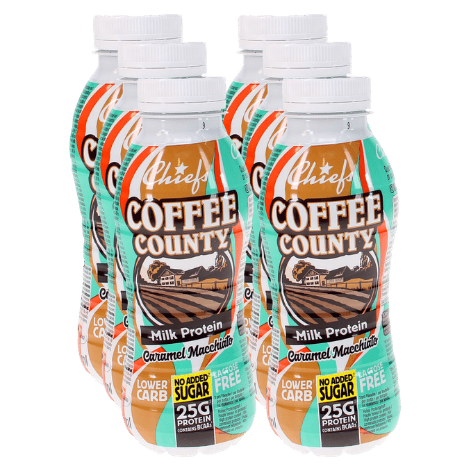 Läs mer om Chiefs Proteindryck Caramell Coffee 6-pack