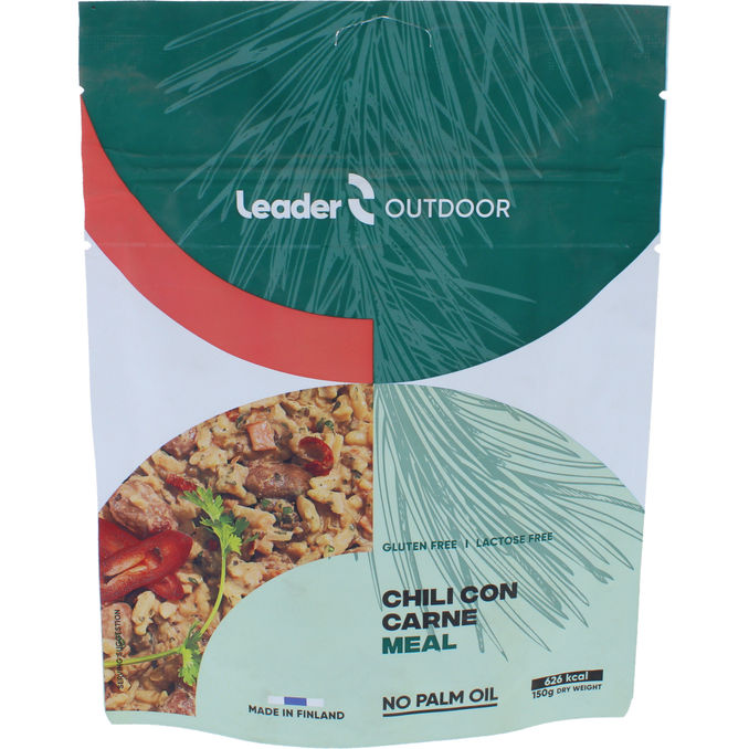 Leader 3 x Outdoor Chili Corn Carne Færdigret
